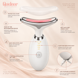 Quelnor – LED Neck & Face Device with Heat & Vibration